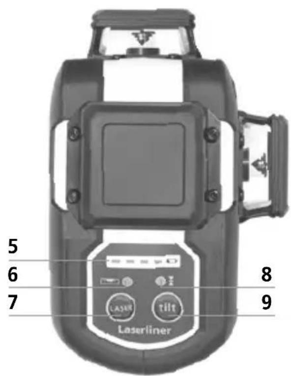 Laserliner CompactPlaneLaser 3G - Lithium-lonen Akku einlagen - 3