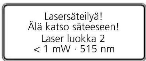 Laserliner CompactPlaneLaser 3G - Turvallisuusohjeet - 2