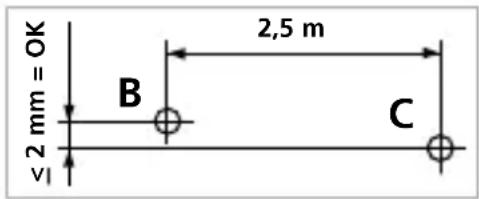 Laserliner CompactPlaneLaser 3G - A vizszintes vonal Ellenőrsezese - 1