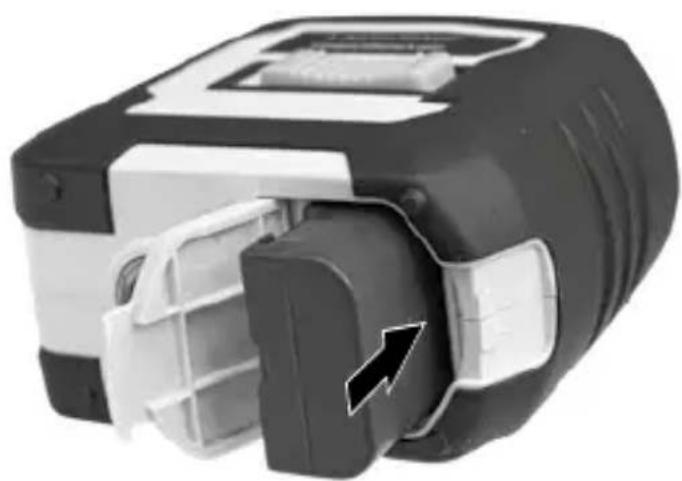 Laserliner CompactPlaneLaser 3G - Vlození lithium iontovych akumulátorù - 1