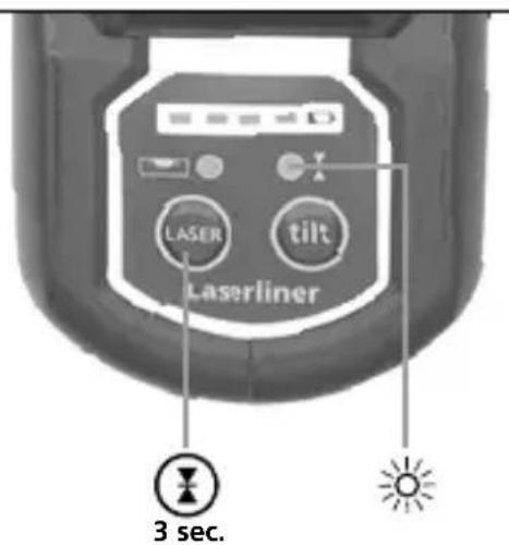 Laserliner CompactPlaneLaser 3G - Optional: Working with the laser receiver GRX - 1