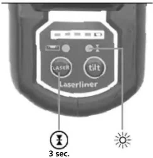 Laserliner CompactPlaneLaser 3G - Tillval: Arbete med lasermottagaren GRX - 1