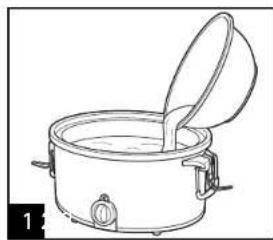 HAMILTON BEACH Stay or Go 33165 - Utilisation de la mijoteuse - 1