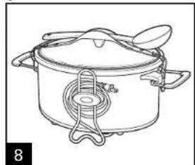 HAMILTON BEACH Stay or Go 33165 - Utilisation de la mijoteuse - 8