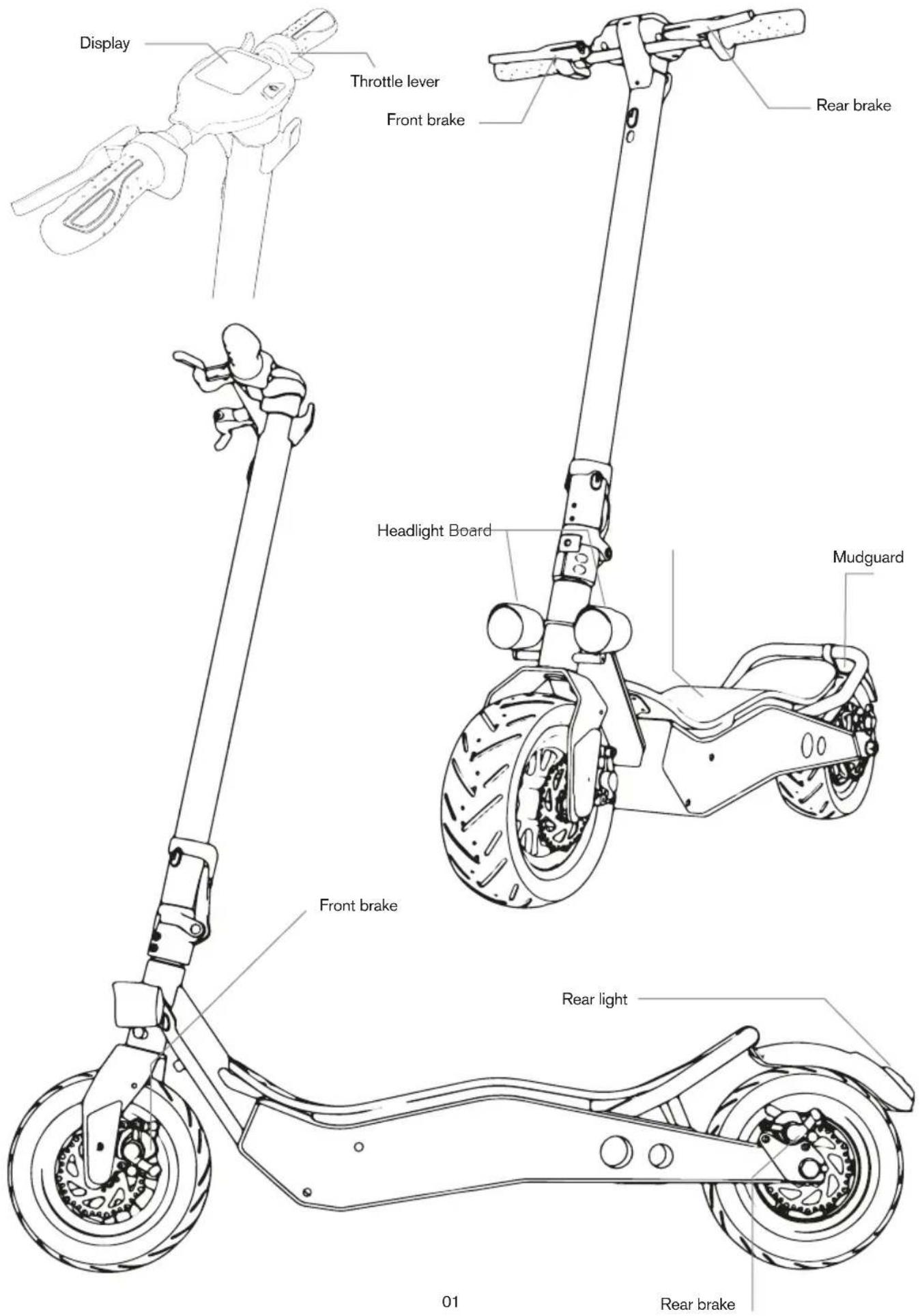 DUCATI Scrambler CrossE - Parts and components - 1