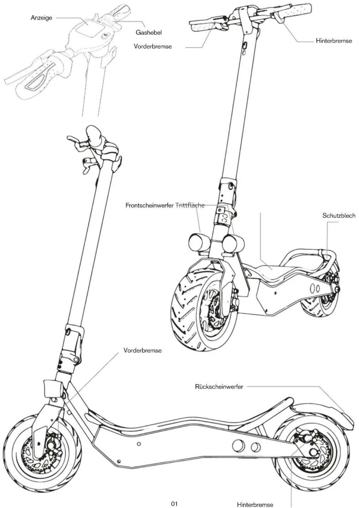 DUCATI Scrambler CrossE - Teile und Komponenten - 1