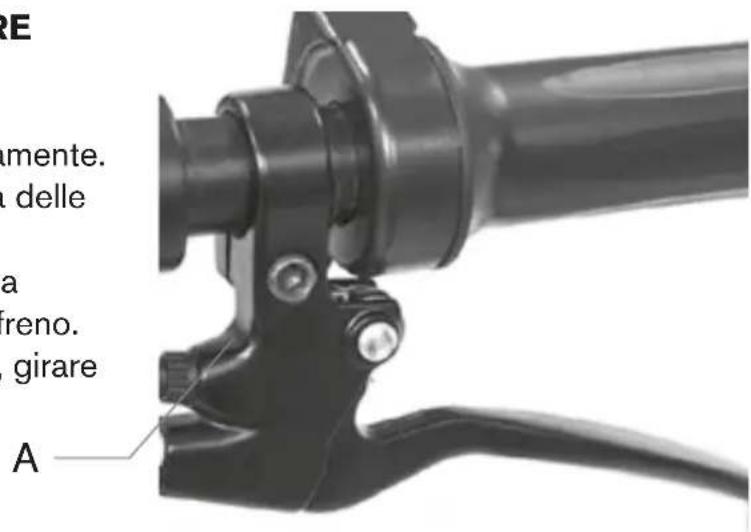 DUCATI Scrambler CrossE - REGOLAZIONE DEL FRENO ANTERIORE E POSTERIORE - 1