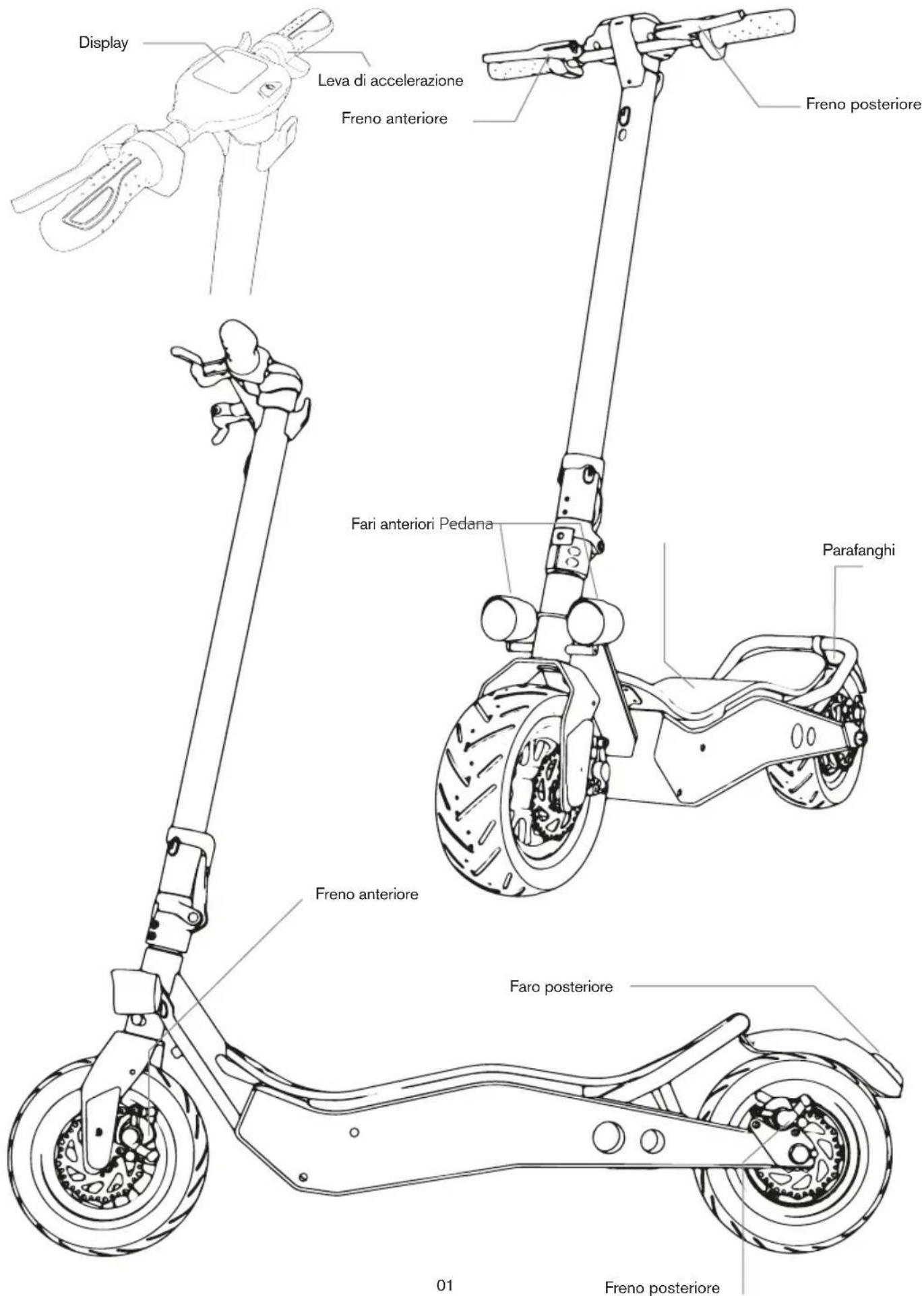 DUCATI Scrambler CrossE - Partie componenti - 1