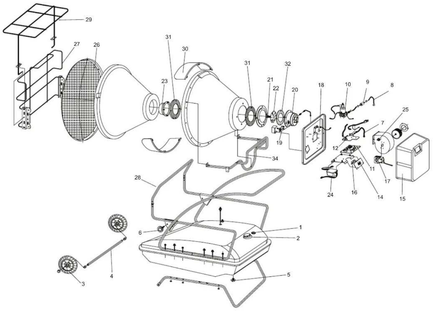 STANLEY STN70SD - Exploded View - 1