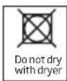 BEKO DU 8112 GA0 - Laundry not suitable for drying in the dryer - 1