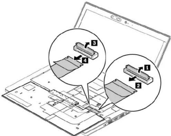 LENOVO ThinkPad T480s - Remplacement du clavier - 4