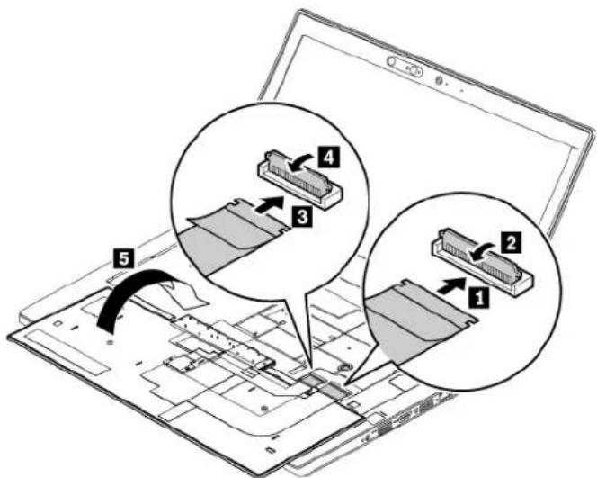 LENOVO ThinkPad T480s - Remplacement du clavier - 5