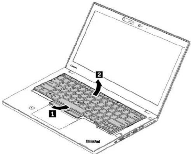LENOVO ThinkPad T480s - Remplacement du clavier - 3