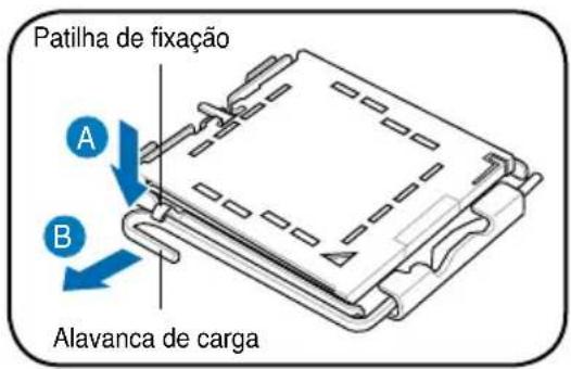 ASUS V2P5P43 - Instalacao de uma CPU Intel Pentium 4 no socket LGA775 - 1