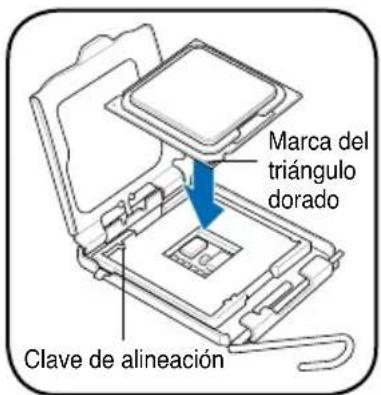 ASUS V2P5P43 - Instalacion del una CPU Intel Pentium 4 en modo LGA775 - 3