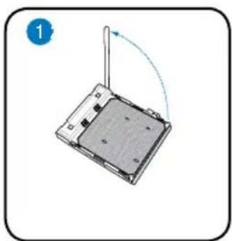 ASUS V2P5P43 - Installer le AMD CPU - 1