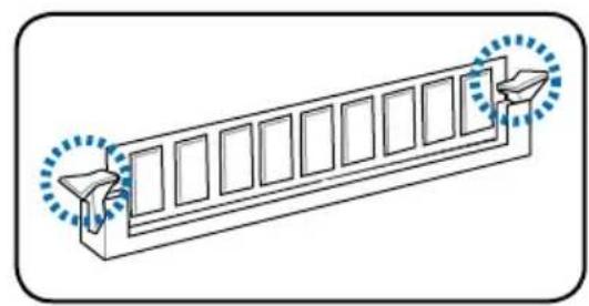 ASUS V2P5P43 - Installieren eines DIMMs - 2