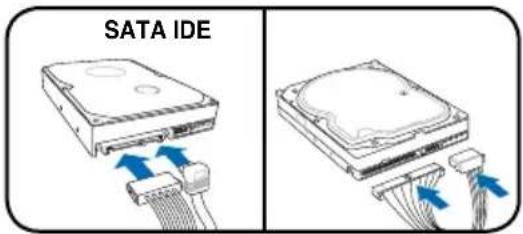 ASUS V2P5P43 - Installer un disque dur - 1