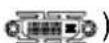 ASUS V2P5P43 - Rear panel features - 3
