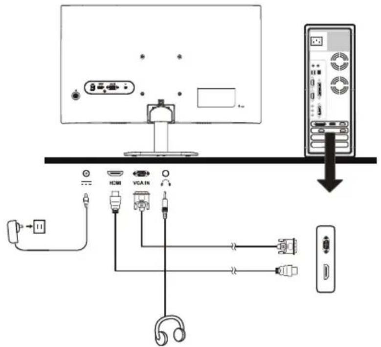 COOLER MASTER GA241 - Installation du bras/de la base de l'écran - 9