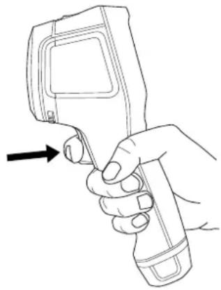 FLIR E8xt - Sauvegarde d'une image - 1