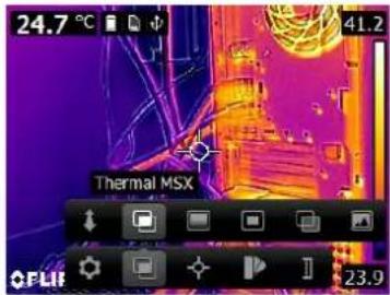 24.7 °C 41.2 Thermal MSX 23.9