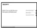 SONY STRAZ3000ES - Manuals provided for this product - 2
