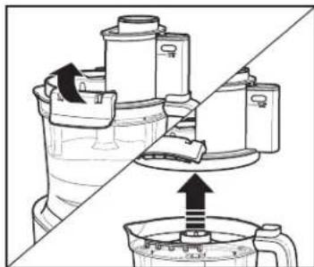 HAMILTON BEACH Stack & Snap 70822FG - How to Use Stainless Steel Chopping/Pureeing Blade (cont.) - 4