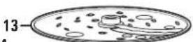 HAMILTON BEACH Stack & Snap 70822FG - Parts and Features - 8