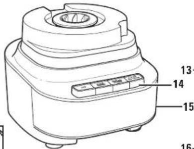 HAMILTON BEACH Stack & Snap 70822FG - Parts and Features - 7