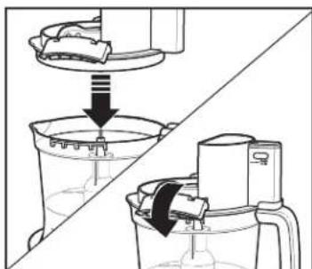 HAMILTON BEACH Stack & Snap 70822FG - How to Use Plastic Dough Blade - 3