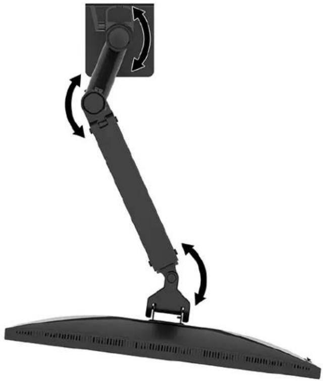 HYPERX Armada 25 - Adjusting the monitor - 2