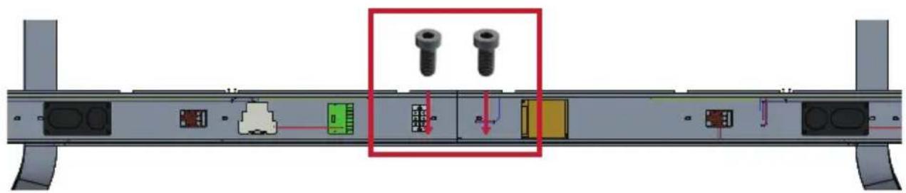 VIEWSONIC LDSTND001 - Systemsteuerbox mit der Bodenbasis verbinden - 3