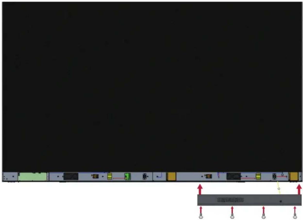 VIEWSONIC LDSTND001 - 安装系统控制盒封盖 - 4