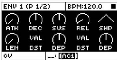 Elektron Analog Four MKII - ENV1(一) - 1