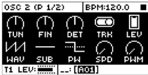 Elektron Analog Four MKII - OSC2 (1) - 1