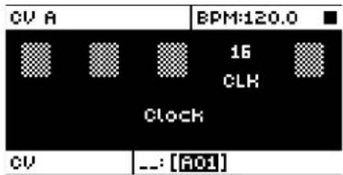 Elektron Analog Four MKII - CV (Clock) - 1