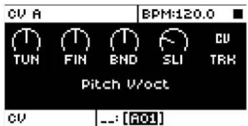 Elektron Analog Four MKII - CV (Pitch V/OCT) - 1