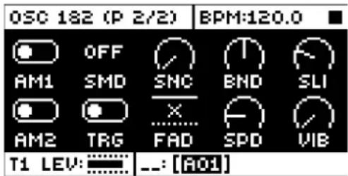 Elektron Analog Four MKII - OSC1&2() - 1
