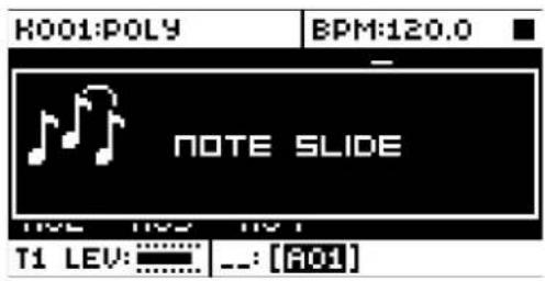 Elektron Analog Four MKII - NOTE SLIDE - 1
