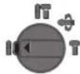 BOSCH GBH 185LI Professional - Nastavitev načina delovanja - 2