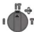 BOSCH GBH 185LI Professional - Ajuste del modo de operación - 1
