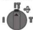BOSCH GBH 185LI Professional - Impostazione della modalità - 1