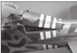 Hangar 9 Ki43 Oscar 60cc - TAIL WHEEL INSTALLATION - 3