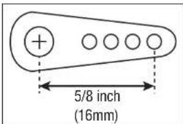5/8 inch (16mm)