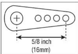 5/8 inch (16mm)