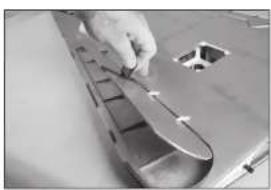 Hangar 9 Ki43 Oscar 60cc - HINGING THE FLAPS - 11