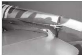 Hangar 9 Ki43 Oscar 60cc - RUDDER LINKAGE INSTALLATION - 3