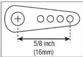 5/8 inch (16mm)