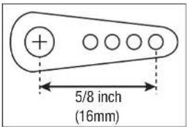 5/8 inch (16mm)